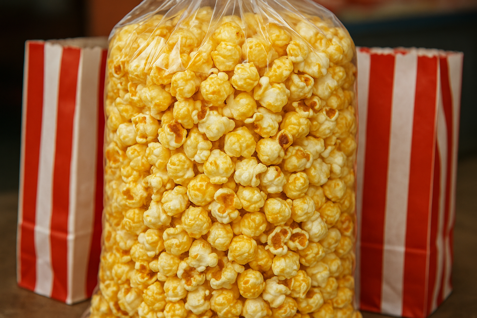 It should be in a plastic or paper bag